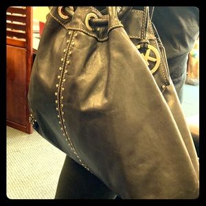 MK authentic large leather bag